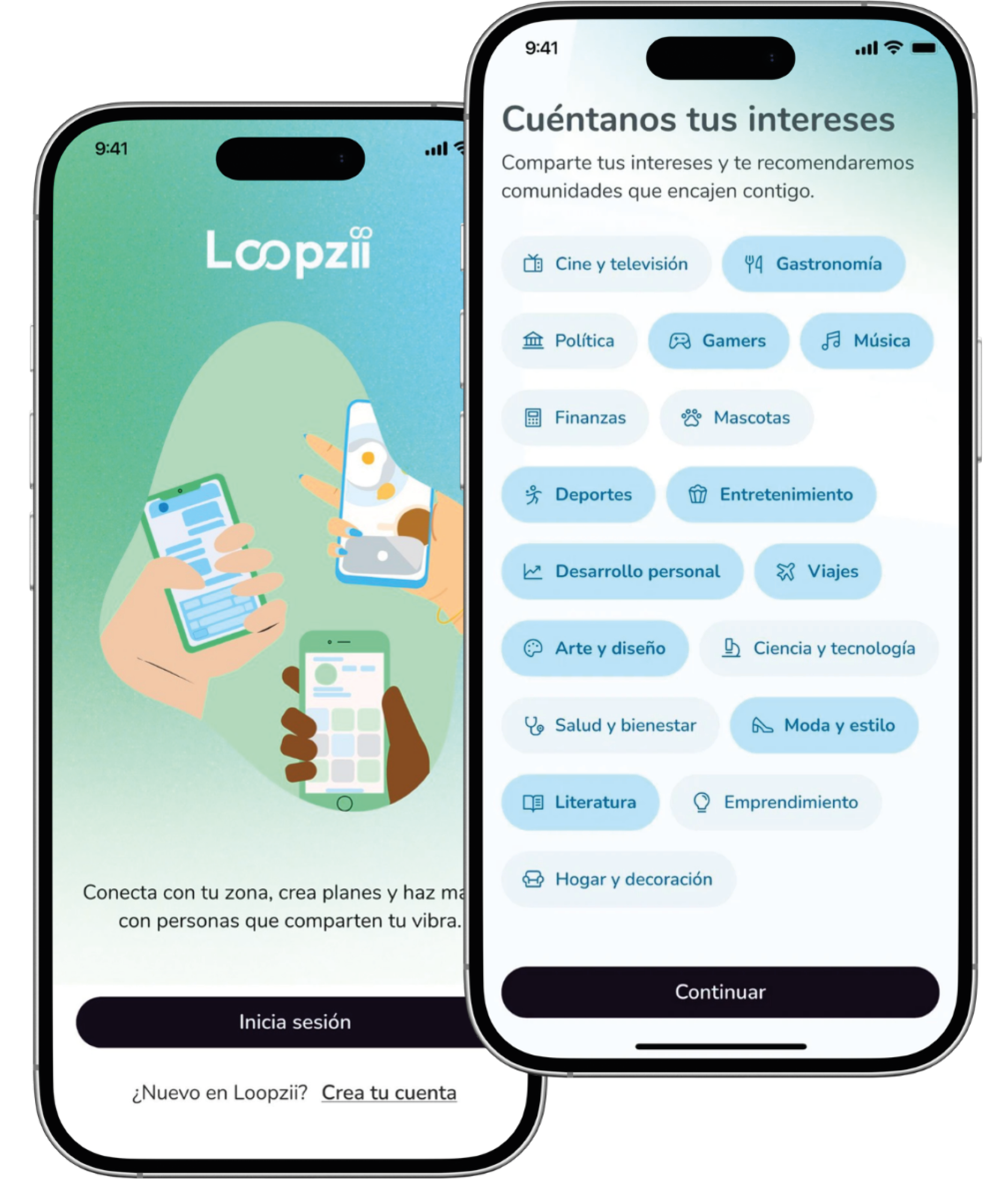 Intereses Loopzii